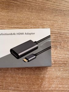 Adapter AV Choetech OUTLET! Adapter przejściówka z USB C męski do HDMI żeński kabel 4K 60Hz 13