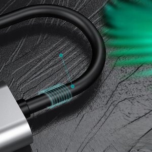Adapter AV Choetech OUTLET! Adapter przejściówka z USB C męski do HDMI żeński kabel 4K 60Hz 5