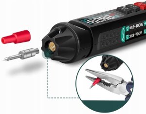 ANENG Cyfrowy multimetr miernik uniwersalny ANENG A3008 LCD z podświetleniem 9