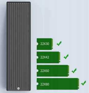 Kieszeń Orico OUTLET! Orico Obudowa Dysku M.2 NVME USB-C 3.1 10Gbps 6