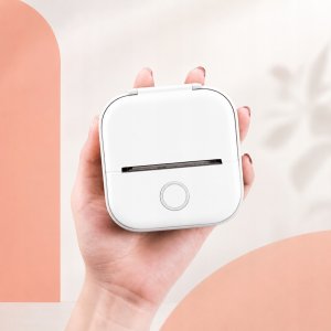 Drukarka etykiet Phomemo T02 mini drukarka termiczna zdjęć notatek etykiet samoprzylepnych 12