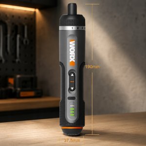 Worx Wielofunkcyjny zestaw śrubokrętów wkrętaków 4V magnetyczne WORX WX242 3