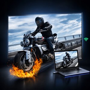 System przekazu sygnału AV EDUP Bezprzewodowy nadajnik odbiornik transmiter HDMI 4K 1080P HD 50m Wifi 5.8G 7