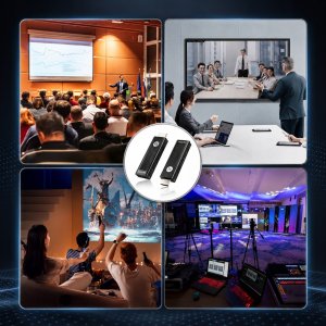 System przekazu sygnału AV EDUP Bezprzewodowy nadajnik odbiornik transmiter HDMI 4K 1080P HD 50m Wifi 5.8G 8