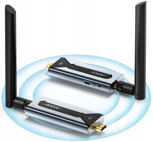 System przekazu sygnału AV EDUP Bezprzewodowy nadajnik odbiornik transmiter HDMI EDUP WD9910 1080P HD 150m 6