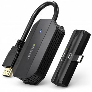 System przekazu sygnału AV EDUP Bezprzewodowy nadajnik odbiornik transmiter USB HDMI 1080P Full HD 50m EDUP 2