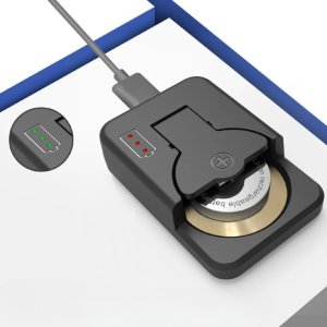 Ładowarka PowerNeed Ładowarka do akumulatorów guzikowych LIR2025, LIR2032 USB-C 4