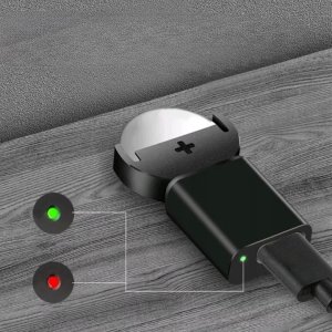Ładowarka PowerNeed Ładowarka do akumulatorów guzikowych LIR2032 LIR2025 USB-C 8