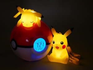Teknofun TF Pokemon Light-Up Alarm Clock & Pikachu 9CM (811380) 2