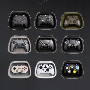 JYS Etui na pada PS5 / PS4 / Xbox / Switch Pro fioletowe (15076_1) 15