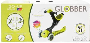 Hulajnoga Globber Scooter Go Up Deluxe Lights, lime green, 748-606 (4100301-1489) 2