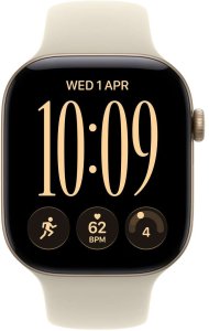 Smartwatch Apple Watch 12 GPS 42mm Light Gold Alu Sport Band M/L Piaskowy  (MJEE4ET/A) 2