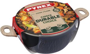 Pyrex Pot with lid Cook&Care Ø24cm/4.1L (33CR24AE6) 4