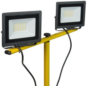 Naświetlacz DPM Solid LED na statywie, 2 x 50 W, 2 x 5000 lm, 4100 K, 140 cm, FL59-2X50 4