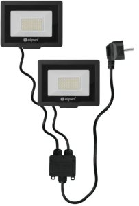 Naświetlacz DPM Solid LED na statywie, 2 x 50 W, 2 x 5000 lm, 4100 K, 140 cm, FL59-2X50 6