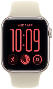 Smartwatch Apple Watch SE 3 GPS + Cellular 44mm Starlight Alu Sport S/M Piaskowy  (MJLL4MP/A) 2