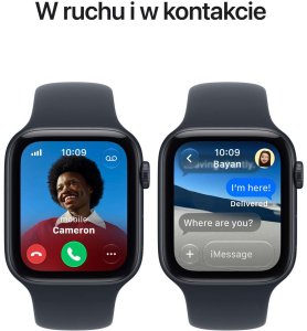 Smartwatch Apple Watch SE 3 GPS + Cellular 44mm Midnight Alu Sport S/M Granatowy  (MJLQ4MP/A) 5