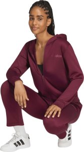 Adidas Dres damski Essentials Linear bordowy KQ7588 XL 8