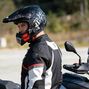 PRO-BIKER Zestaw dziedzięcy kask crossowy Enduro + gogle + rękawice + maska BRADERS (18914346251) 5