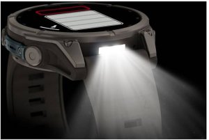 Smartwatch Garmin Fēnix® 9 – 47mm Tytan z kamienno-szarym silikonowym paskiem (010-04762-01) 4