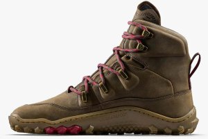 Buty trekkingowe męskie Adidas Vivobarefoot Tracker Leather AT II Brązowe 46 (309622-02) 2
