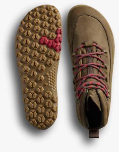 Buty trekkingowe męskie Adidas Vivobarefoot Tracker Leather AT II Brązowe 42 (309622-02) 5