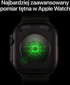 Smartwatch Apple Watch Ultra 4 GPS + Cellular 49mm Black Titanium / Alpine Loop L Burgundowy  (MJC24ET/A) 3