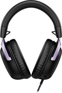 Słuchawki HyperX Cloud III Zestaw słuchawkowy Przewodowa Opaska na głowę Gaming USB Type-C Czarny, Lawenda (DF7F0AA) 2