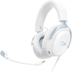 Słuchawki HyperX Cloud III - Gaming Headset (White/Blue) (DF7F1AA) 2