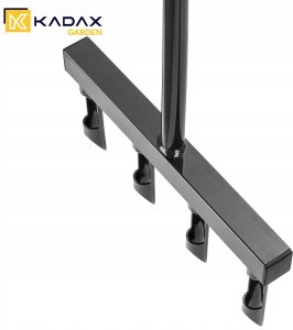 Kadax Aerator rurkowy ręczny 36cm kolce widły napowierzania trawnika piaskowanie 8