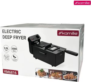Frytkownica ACV Frytownica 6816 czarna 2000 W 3.0 L (KAMI-FR-010-70) 3