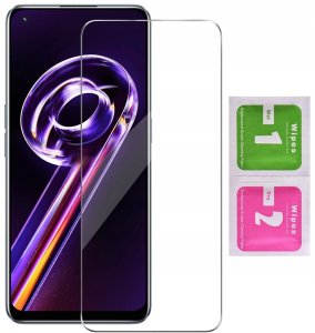 krainaGSM Etui Z Klapką Do Realme 9 Pro Zamykane Czarne Futerał + Szkło 9H 9