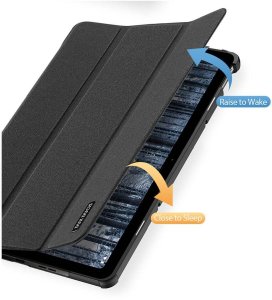 Etui na tablet Dux Ducis Książkowe Domo case for Nokia T21 smart cover stand Black (6934913030219) 3