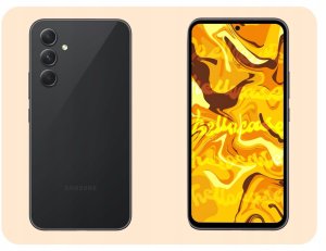 Hello Case Etui z klapką do Samsung Galaxy A54 5G (czarne, zamykane, kabura) szkło (BNDL1198) 7