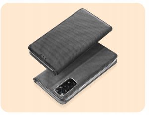 Hello Case Etui z Klapką Do Xiaomi Redmi Note 11 4G / 11s 4G (Czarne, Kabura) Szkło (BNDL3406) 2