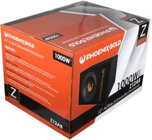 Subwoofer samochodowy Alpine Phoenix Gold, Z12AB subwoofer z obudową 4