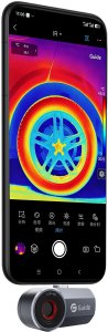 Guide Kamera termowizyjna do smartfona MobIR 3.0 ES2, USB-C, IR 256x192, NETD 15 mK, 30 Hz, iOS i Android 7