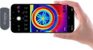 Guide MobIR 3.0 ES2+, kamera termowizyjna do smartfona USB-C z kamerą wizyjną, IR 256x192, NETD 15 mK, 30 Hz, iOS i Android 4