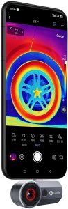 Guide MobIR 3.0 ES2+, kamera termowizyjna do smartfona USB-C z kamerą wizyjną, IR 256x192, NETD 15 mK, 30 Hz, iOS i Android 7