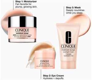 Clinique CLINIQUE_set Daily Hydrators krem nawilżający 30ml + maska na noc 30ml + krem pod oczy 5ml (192333320419) 2