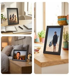 Ramka cyfrowa AgfaPhoto 10" WIFI Frameo dotykowa 16gb auto obrót LCD HD USB / Apf1000 WIFI One (SB12307) 7