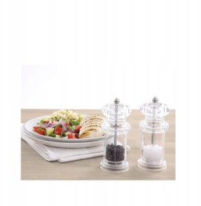 Młynek do przypraw Cole & Mason 505 salt and pepper mill set, clear acrylic Ø5,6x14cm (H50518P) 4