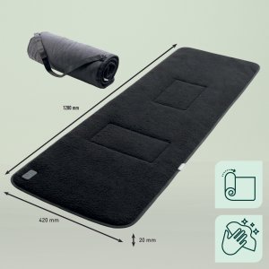 Leitz IComfi Heated Seat Cover, Heated seat cover, Dark Grey, 1 pc (s), 420 mm, 1280 mm, 20 mm (51940089) 4