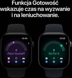 Smartwatch Apple Watch 12 GPS 46mm Space Grey Alu Sport Band M/L Granatowy  (MJEJ4MP/A) 4