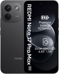 Smartfon Xiaomi Redmi Note 17 Pro Max 5G 5G 8/512GB Czarny 2