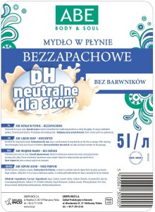 ABE Mydło w płynie , 5l, bezzapachowe (HG-309005) 3