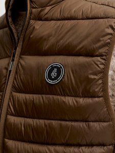 Jack & Jones Jack&Jones męska kamizelka bezrękawnik JJEKINGSLEY LIGHT BODYWARMER COLLAR NOOS 12298870 COCCA XL 4