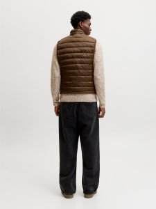 Jack & Jones Jack&Jones męska kamizelka bezrękawnik JJEKINGSLEY LIGHT BODYWARMER COLLAR NOOS 12298870 Cocca M 2