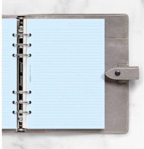 Filofax A5 Noteark Linjeret Bl�213x149x4mm 0,06kg (25stk) - (25 pce pr. uemballeret eller udpakket) (343001) 3