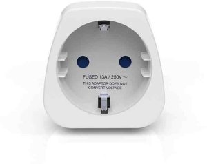 Brunner TRAVEL BLUE Przejściówka adapter SHUCKO -> AUSTRIALIA Nowa Zelandia 2
